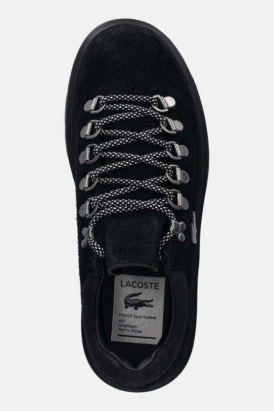 Lacoste sneakersy zamszowe Baseshot Winter Sneakers granatowy 50SFA0041