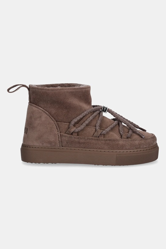 Μπότες χιονιού σουέτ Inuikii Classic Low 1001.001.0092.163 καφέ AW25