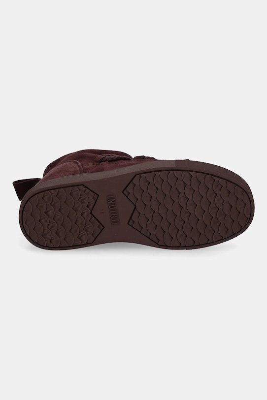 Inuikii śniegowce zamszowe Classic Low 1001.001.0092.518 bordowy