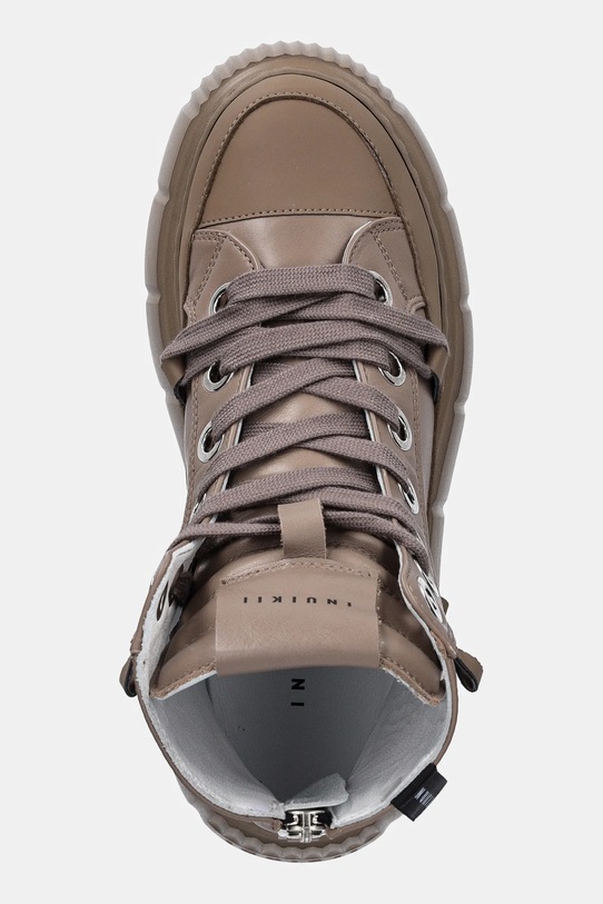 Inuikii trampki Leather Matilda brązowy 1001.002.0042.163