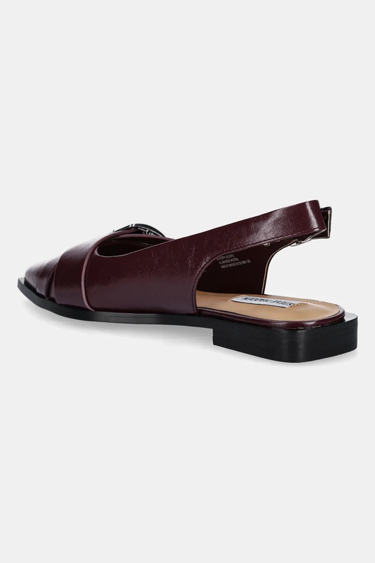 Obuwie Steve Madden baleriny Grezly 11003901.DYQ bordowy