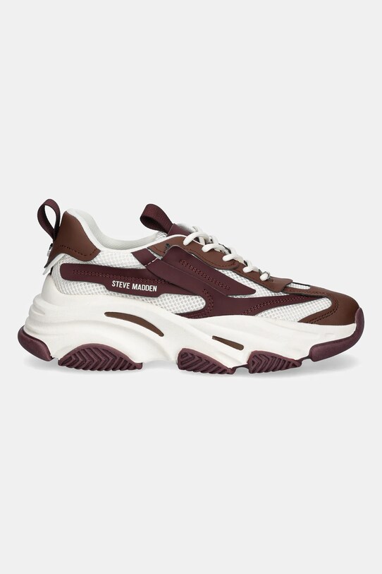 Steve Madden sneakersy Possession-E 11004652.WSC bordowy AW25