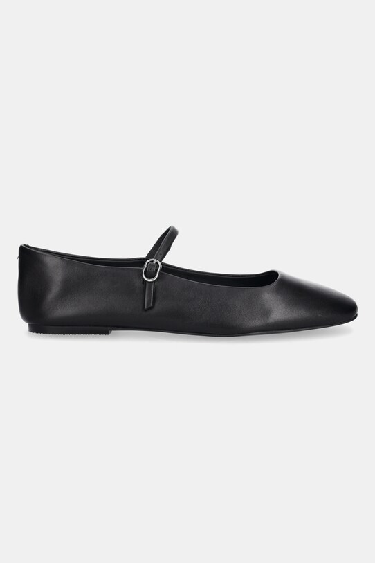 Steve Madden baleriny skórzane Maple 11003872.017 czarny AW25