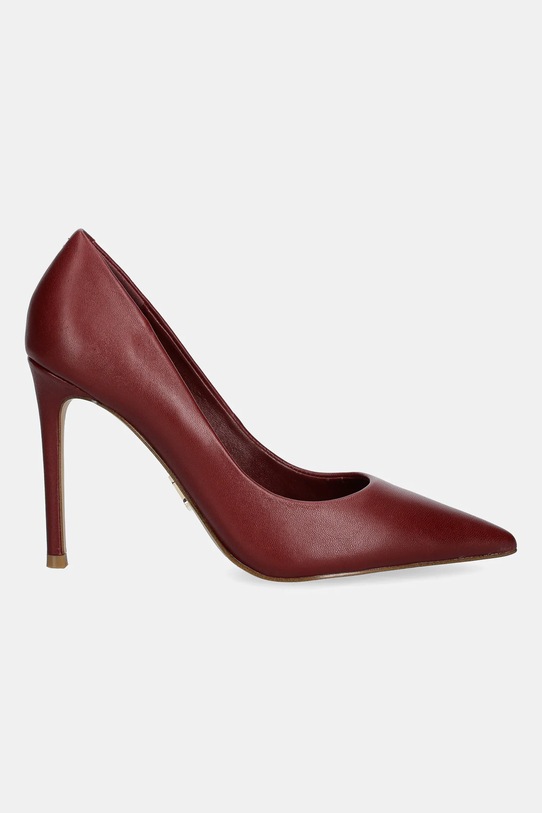 Steve Madden szpilki skórzane Thrive 11003887.627 bordowy AW25