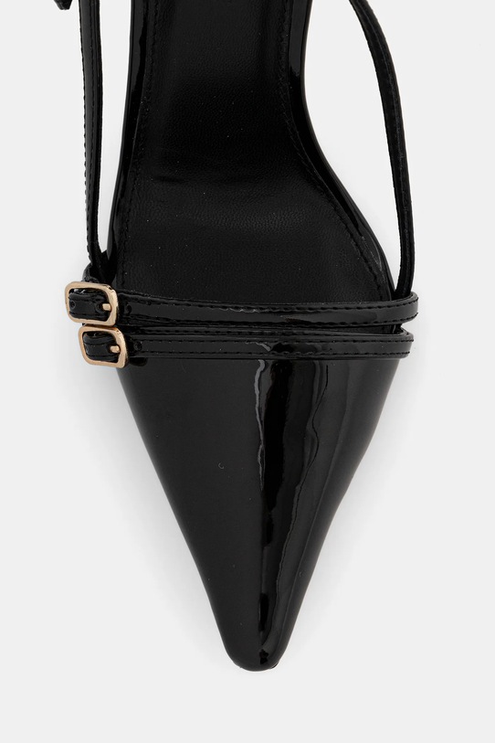 Δερμάτινες γόβες Steve Madden Deagan μαύρο 11003884.018