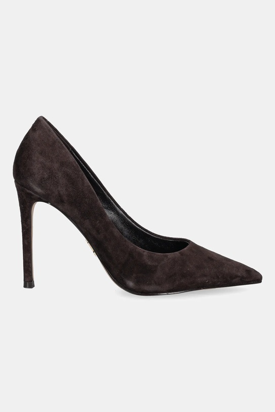 Steve Madden szpilki zamszowe Thrive 11003887.205 brązowy AW25