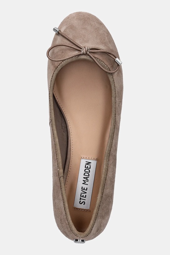 Steve Madden czółenka zamszowe Cherisher beżowy 11003890.275