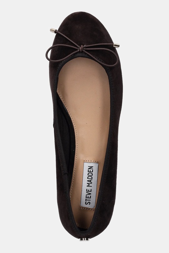 Steve Madden baleriny zamszowe Cherisher brązowy 11003890.880