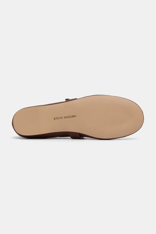 Steve Madden baleriny skórzane Rejoice 11003565.2CM czerwony