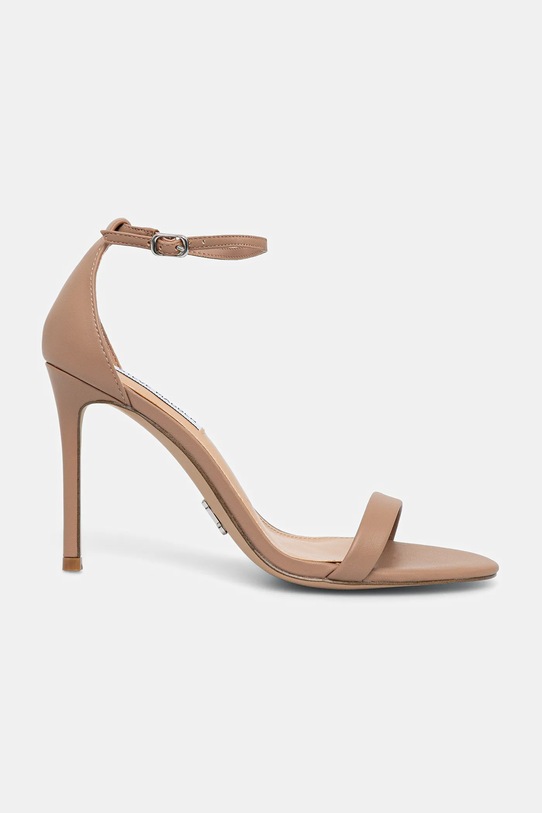 Steve Madden sandały skórzane Tecy 11002956.217 beżowy AW25