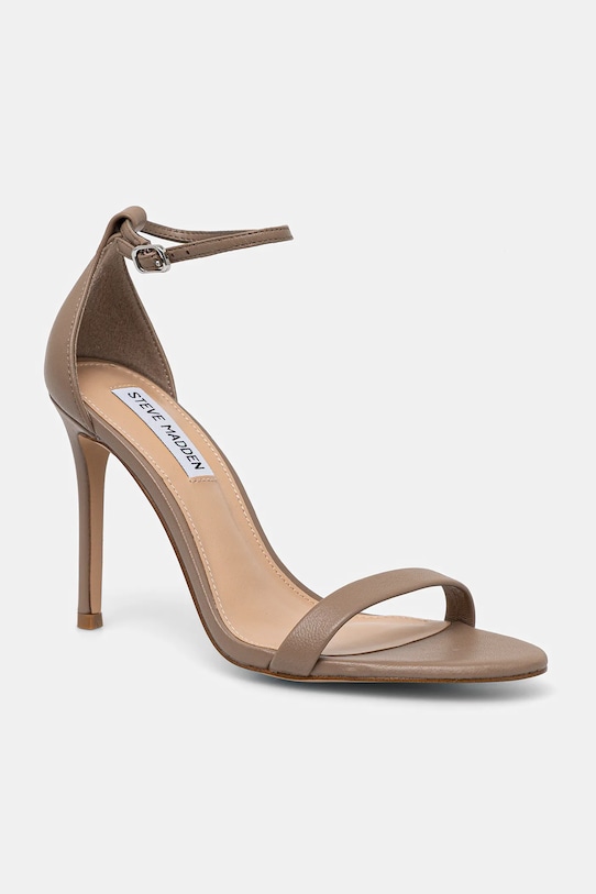 Δερμάτιινα πέδιλα Steve Madden Tecy στιλέτο καφέ 11002956.297