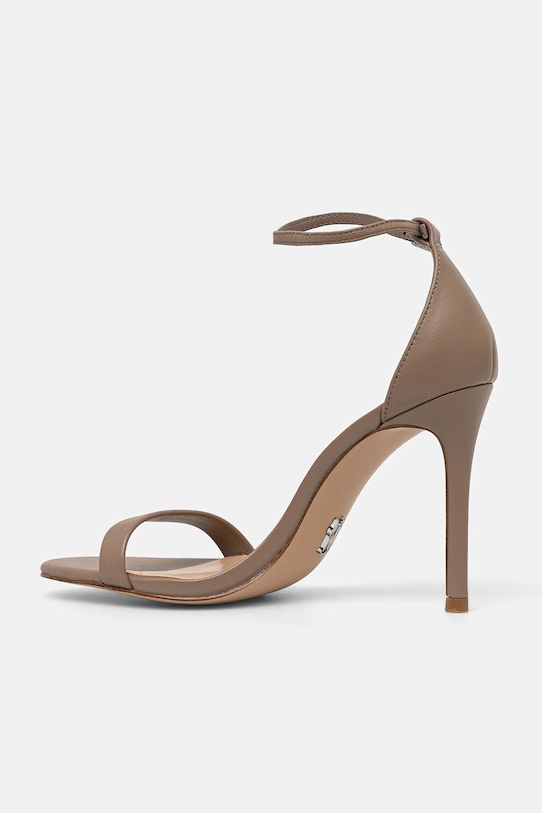 Παπούτσια Δερμάτιινα πέδιλα Steve Madden Tecy 11002956.297 καφέ