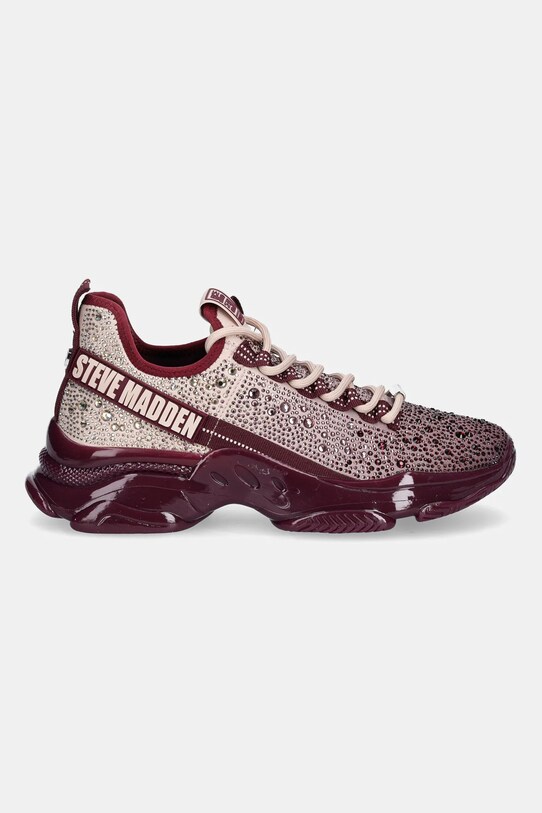 Steve Madden sneakersy Mistica 11002320.DYQ bordowy AW25