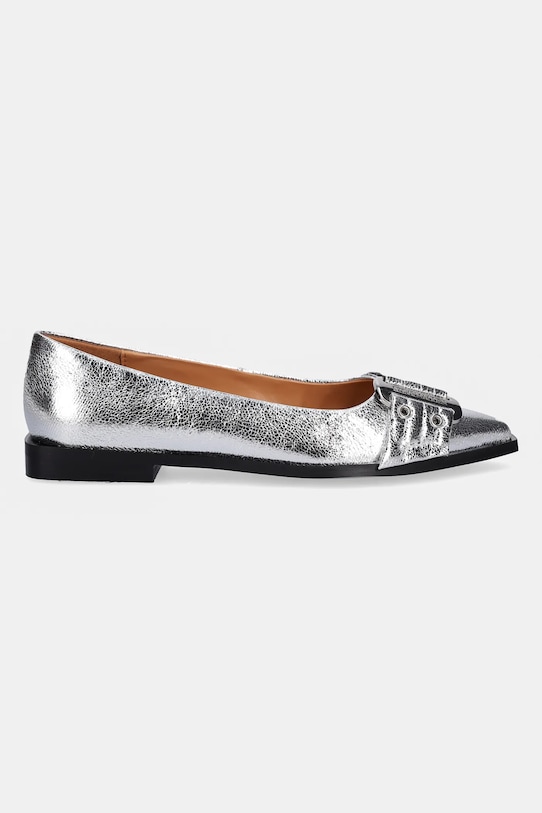 Steve Madden baleriny Grail 11003430.751 srebrny AW25