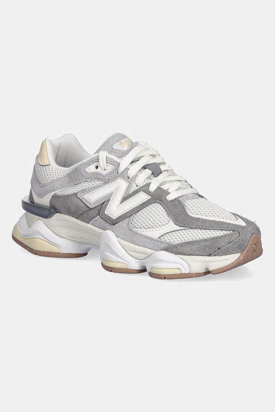 New Balance sportcipő 9060 velúr bőr szürke U9060AUB