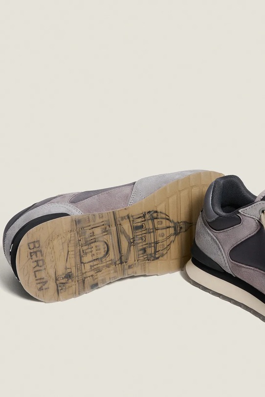 Hoff sneakers din piele întoarsă CITY BERLIN WOMAN 22402006 gri