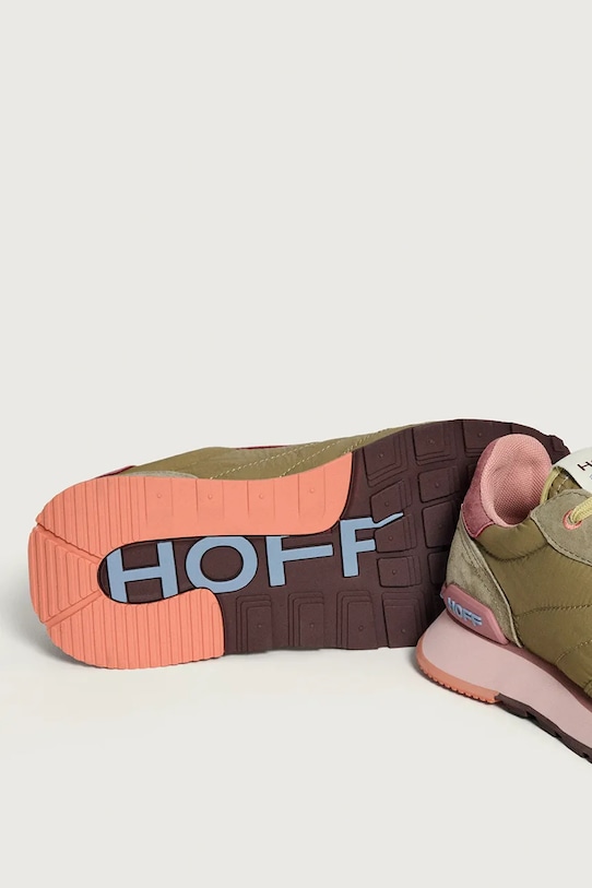 Hoff sneakersy TRACK & FIELD KHAKI 22517001 zielony