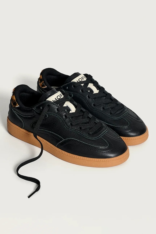 Hoff sneakers din piele ALLEY BLACK WOMAN 22562002 negru AW25