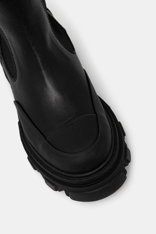 GANNI boots Cleated High Chelsea Boot black S3240