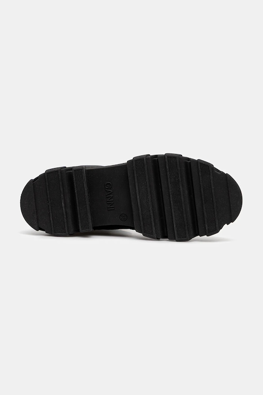 GANNI boots Cleated High Chelsea Boot S3240 black