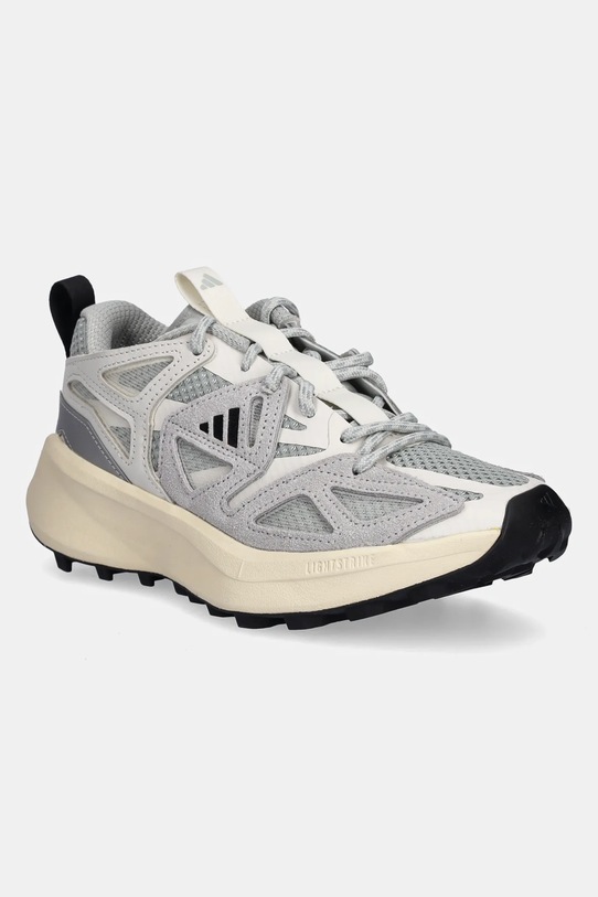 adidas sneakers Kantai Trail piele întoarsă gri JR5613