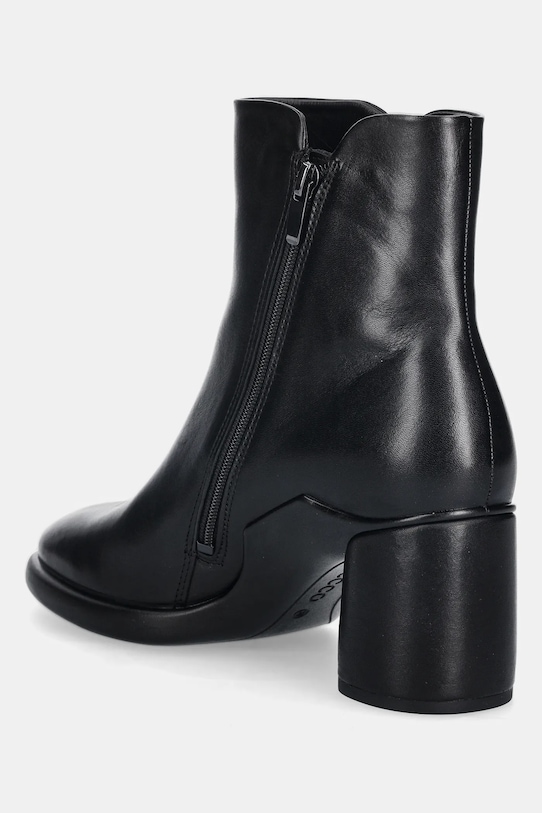 Obuwie Ecco botki skórzane Sculpted Lx 55 Boot 222613.01001 czarny