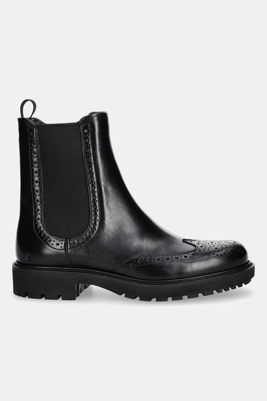 Ecco sztyblety skórzane Metropole Oslo Chelsea 232883.01001 czarny AW25