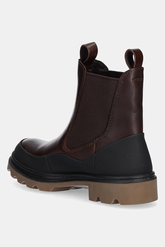 Obuwie Ecco sztyblety skórzane Grainer Chelsea 214793.55275 brązowy