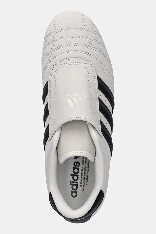 Кожени маратонки adidas Originals Taekwondo бежов JS4525