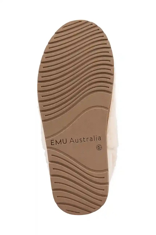 Emu Australia śniegowce wełniane Stinger Micro Flatform Teddy W13187.NATU