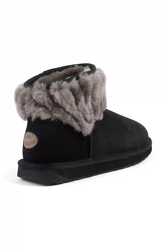 Obuwie Emu Australia śniegowce zamszowe Pyke W13193.BLAK czarny