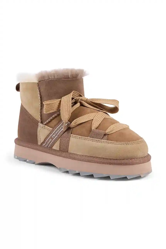 Emu Australia śniegowce Blurred Micro Patchwork W13195.MUSH brązowy AW25