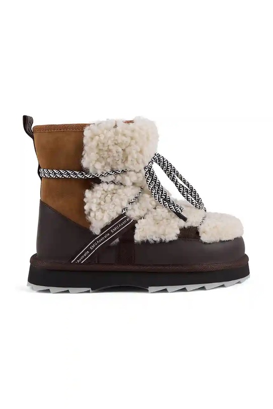 Emu Australia śniegowce Blurred Teddy tekstylny brązowy W13196.CHES