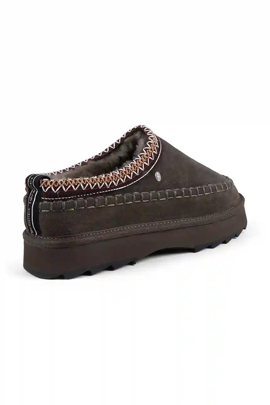 Obuwie Emu Australia kapcie zamszowe Sharky Adventure Scuff W13239.OLID brązowy