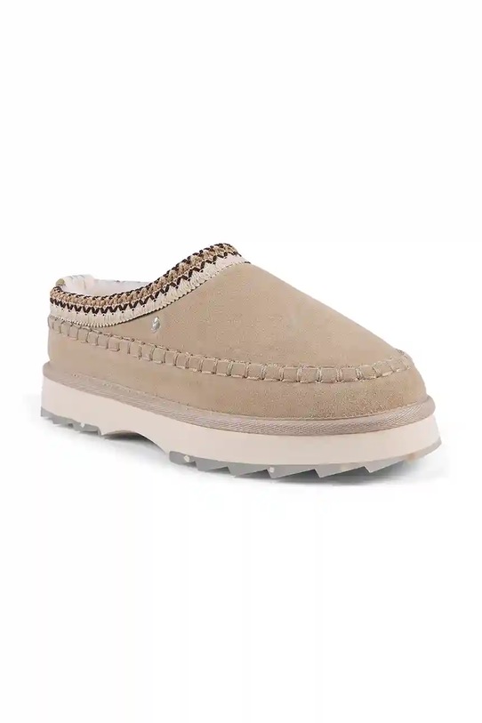 Emu Australia kapcie zamszowe Sharky Adventure Scuff W13239.SAND beżowy AW25