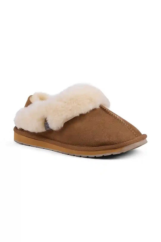 Emu Australia kapcie zamszowe Platinum Balzary WP11886.CHES brązowy AW25