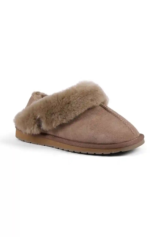 Emu Australia kapcie zamszowe Platinum Balzary WP11886.MUSH brązowy AW25
