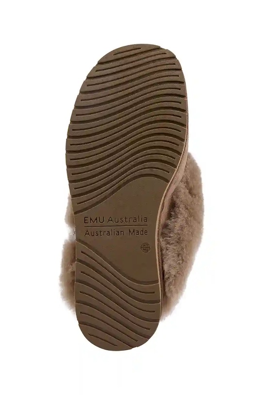Emu Australia kapcie zamszowe Platinum Balzary WP11886.MUSH brązowy