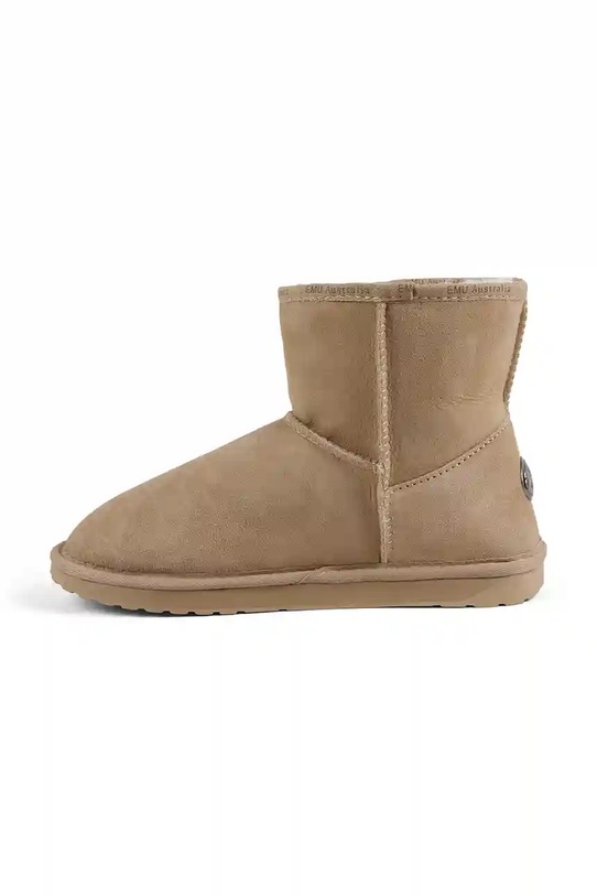 Emu Australia śniegowce zamszowe Platinum Stinger Slim Mini beżowy WP20003.SAND