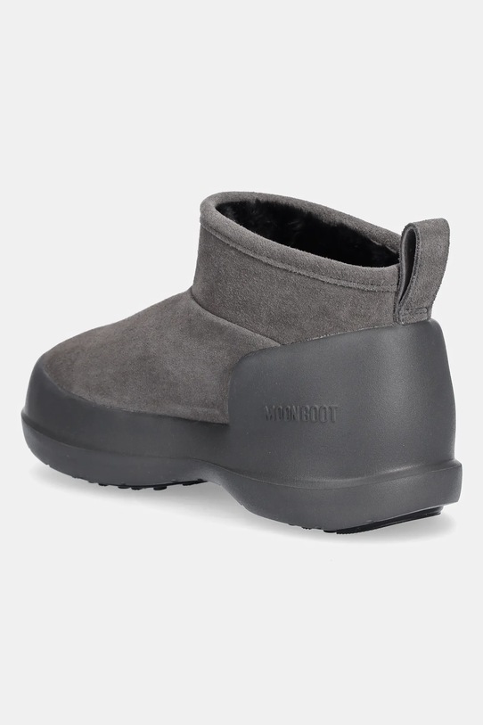 Obuwie Moon Boot śniegowce zamszowe MB MEZZALUNA LOW BOOT SUEDE 80D2500070.H005 szary