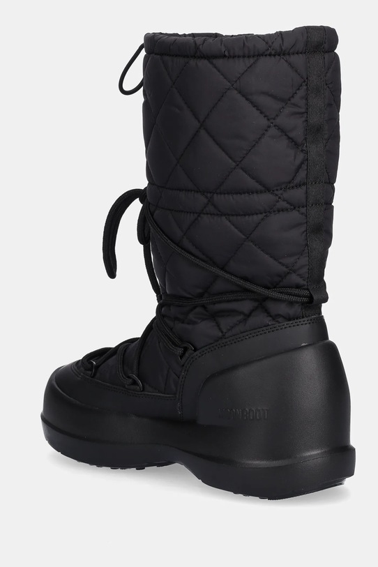 Obuwie Moon Boot śniegowce MB MEZZALUNA QUILTED HIGH BOOT WP 80D2500080.N001 czarny
