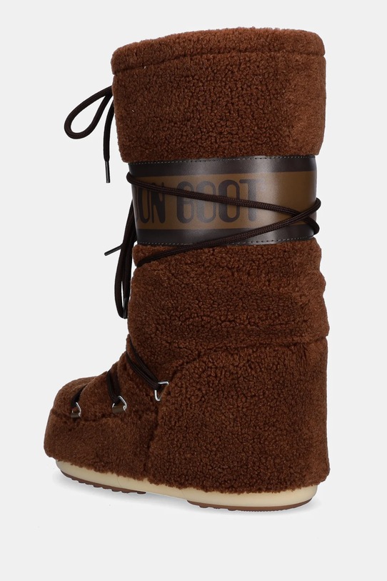 Obuwie Moon Boot śniegowce MB ICON FLEECE 80D1403080.M004 brązowy
