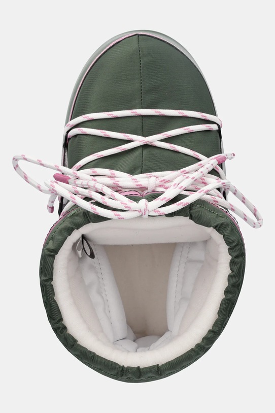 Moon Boot śniegowce MB ICON LOW SPACE RACING zielony 80D1409650.GH01
