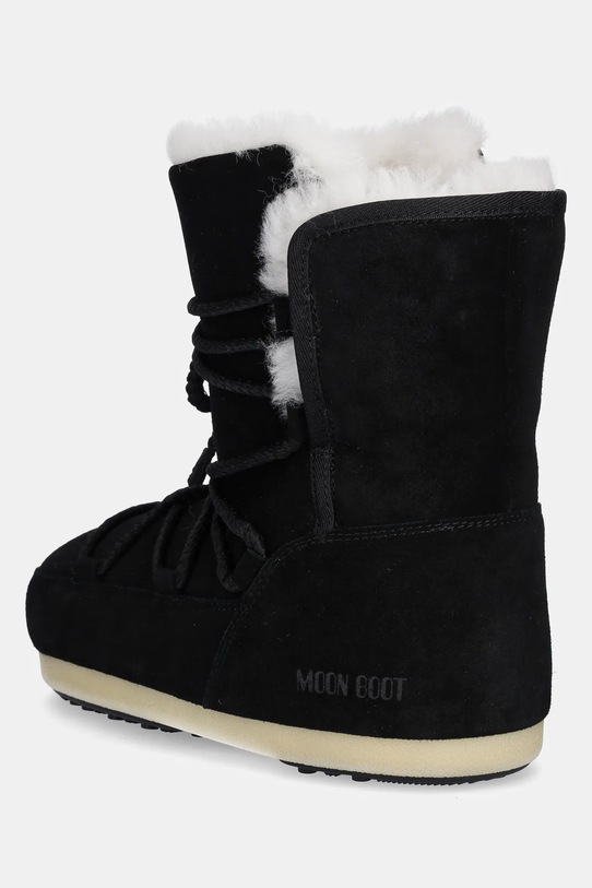 Obuwie Moon Boot śniegowce zamszowe MB EVX BOOT SUEDE / SHEARLING 80D1470050.N001 czarny