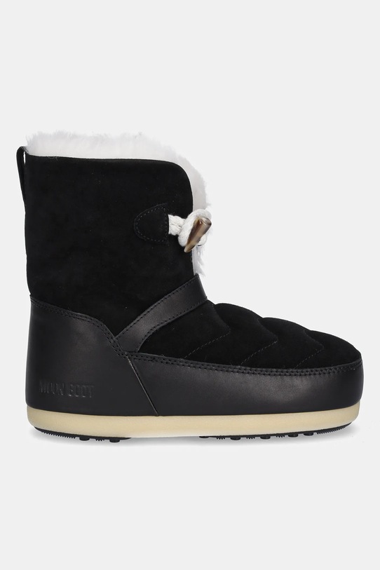 Moon Boot śniegowce zamszowe MB EVX IGLOO 80D1470070.NL02 czarny AW25