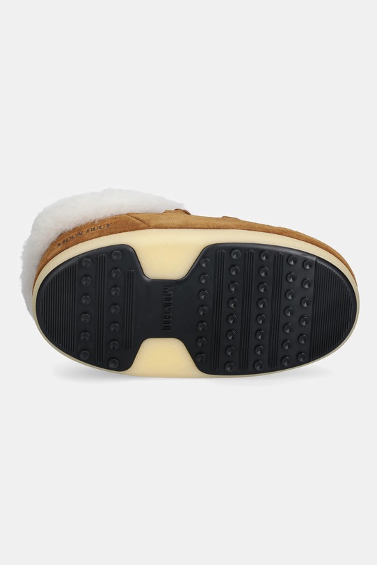 Moon Boot śniegowce zamszowe MB EVX MULE SUEDE 80D1470090.ML06 brązowy