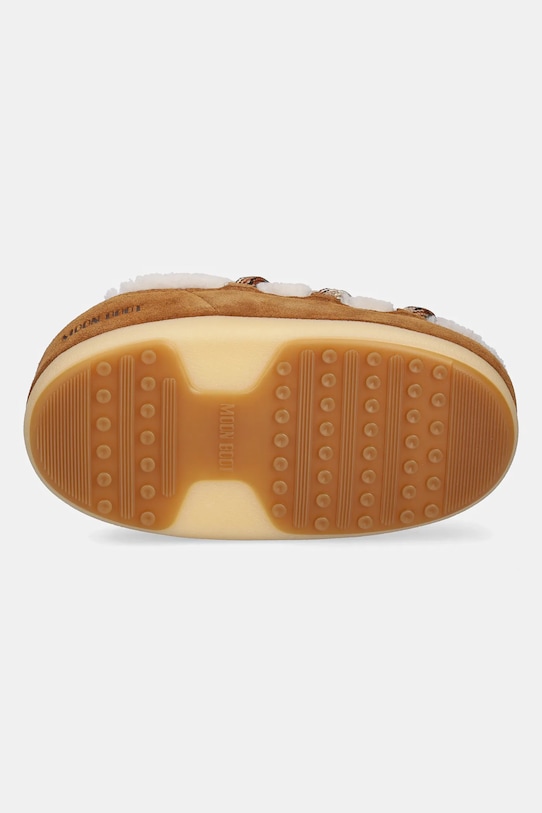 Замшевые сапоги Moon Boot MB EVX MULE SHEARLING 80D1470100.MA03 коричневый