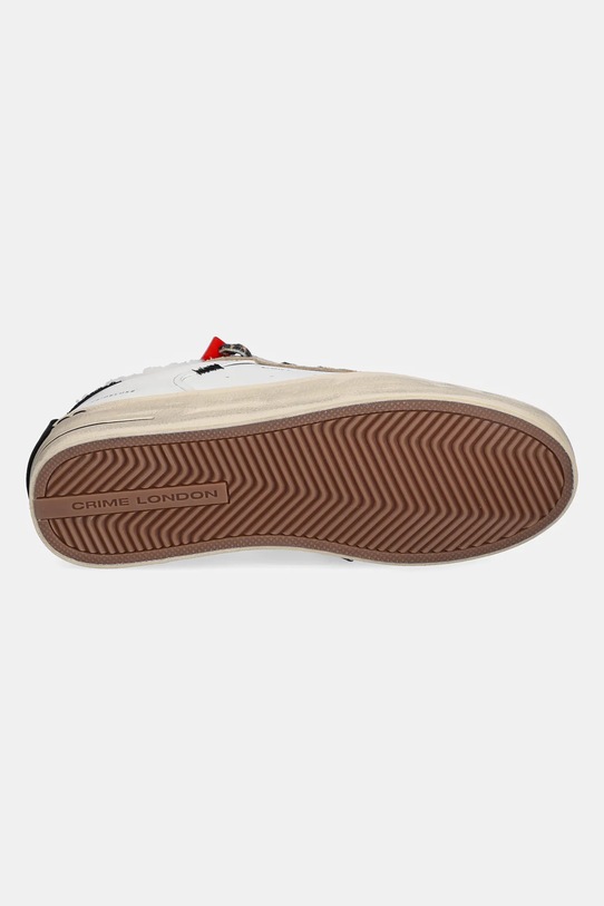 Crime London sneakersy skórzane SK8 DELUXE 25105AA8.10 biały