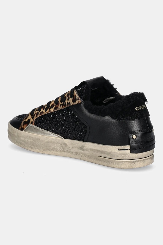 Παπούτσια Δερμάτινα αθλητικά παπούτσια Crime London SK8 DELUXE 25108AA8.20 μαύρο