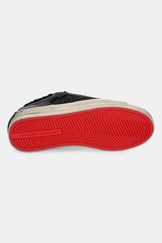 Δερμάτινα αθλητικά παπούτσια Crime London SK8 DELUXE 25108AA8.20 μαύρο